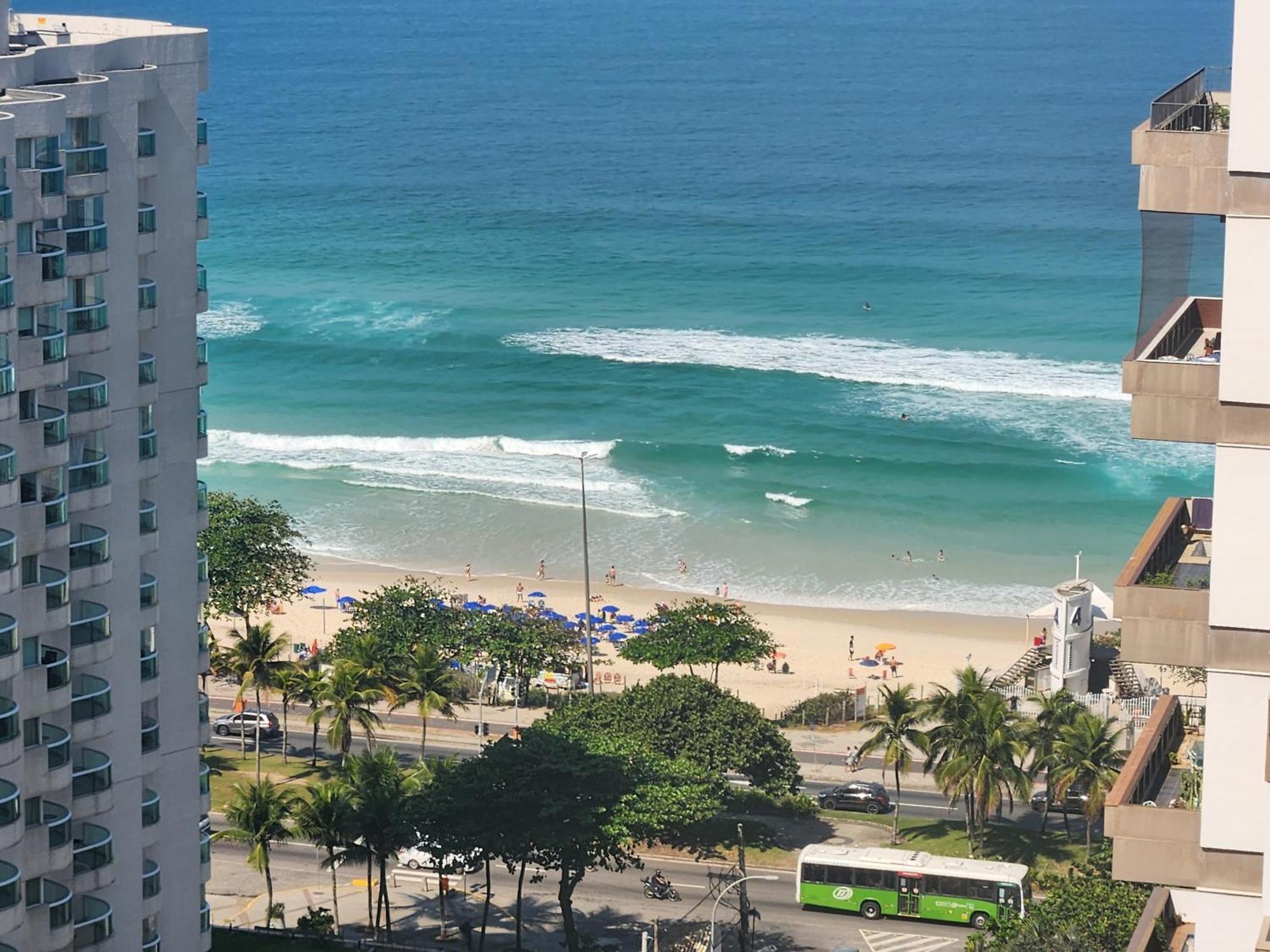 Apartamento Vista Mar Barramares Flat Praia Barra Da Tijuca - Novo Rio de Janeiro Exterior foto